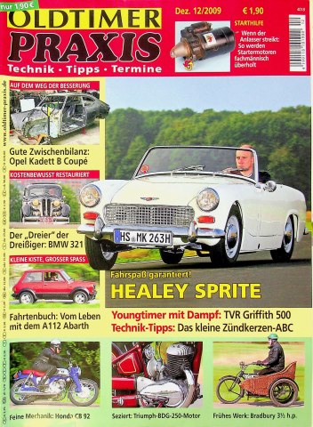 Deckblatt Oldtimer Praxis (12/2009)